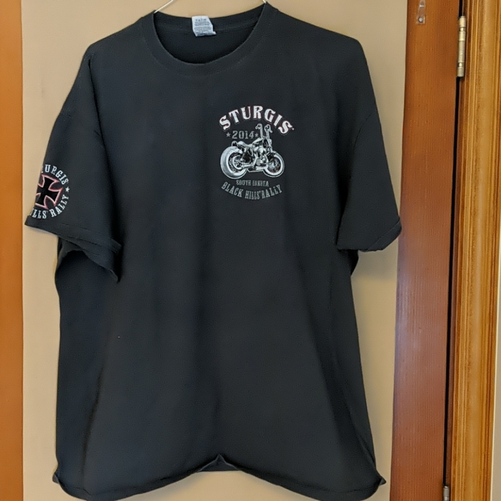 Sturgis 2014 74th Annual Gray T-Shirt Size XXL